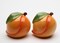 Ceramic Peach Salt and Pepper Shakers, Home Décor, Gift for Her, Gift for Mom, Kitchen Décor, Farmhouse Décor